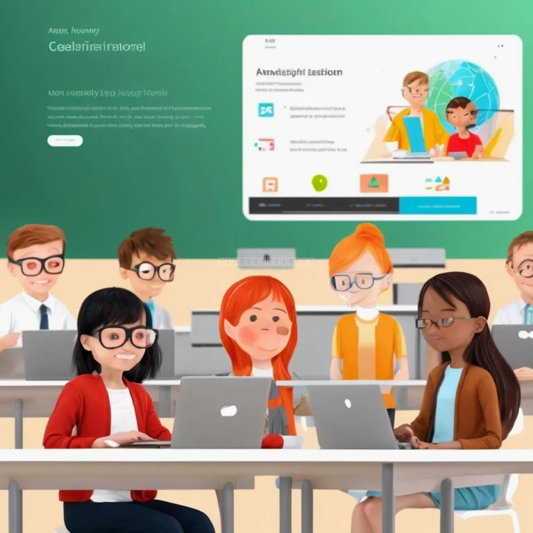 Personalisierte Lernplattform Interface